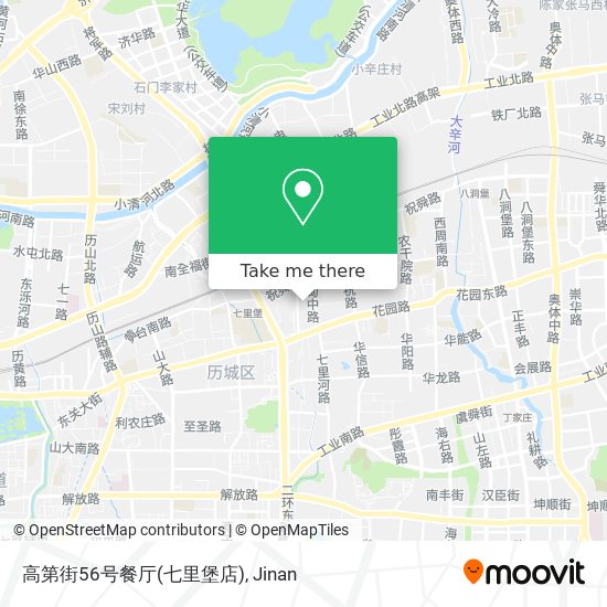 高第街56号餐厅(七里堡店) map