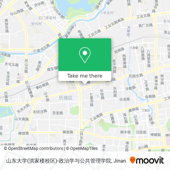 山东大学(洪家楼校区)-政治学与公共管理学院 map