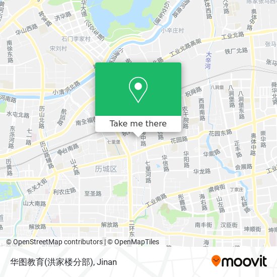 华图教育(洪家楼分部) map