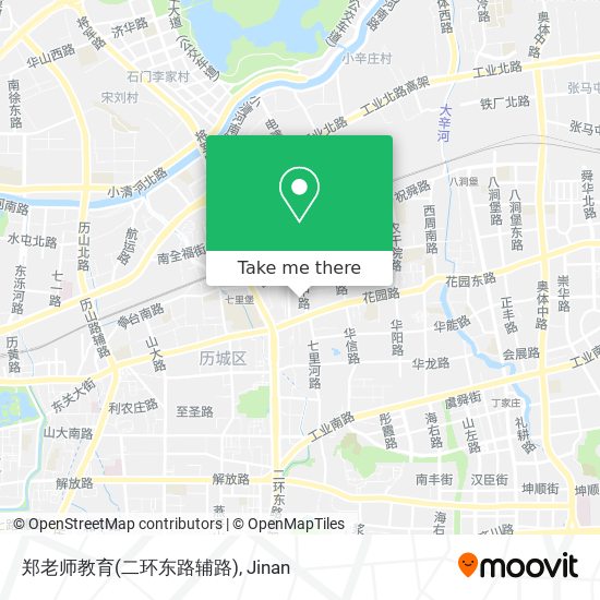 郑老师教育(二环东路辅路) map