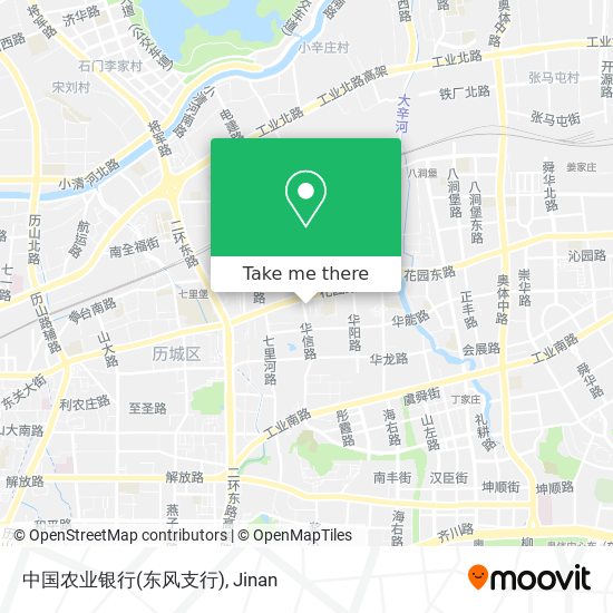 中国农业银行(东风支行) map