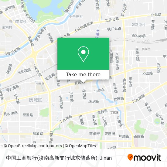 中国工商银行(济南高新支行城东储蓄所) map