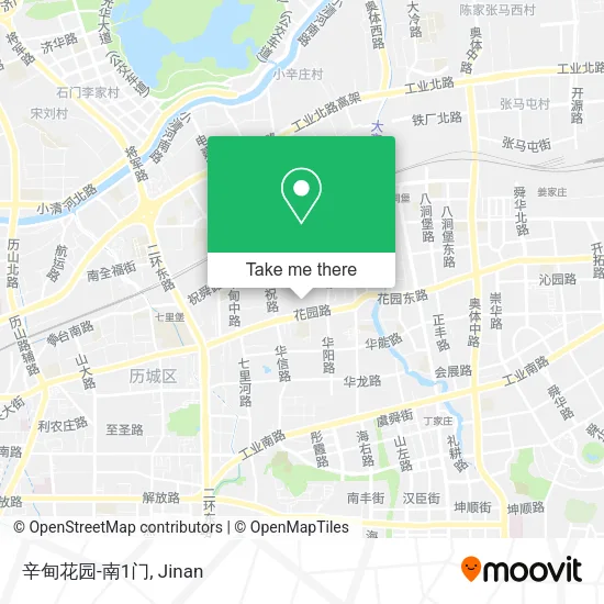 辛甸花园-南1门 map