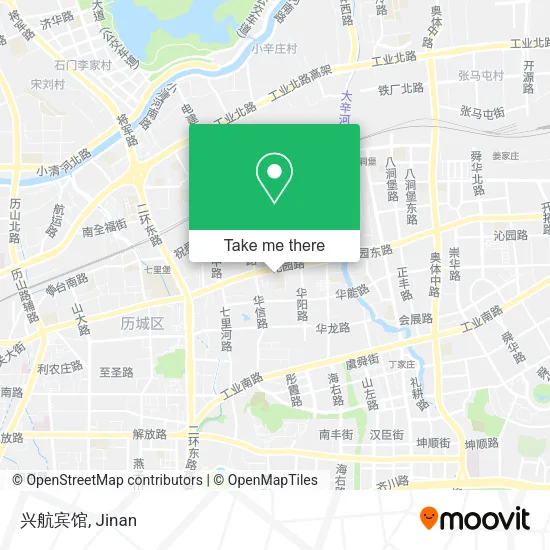 兴航宾馆 map