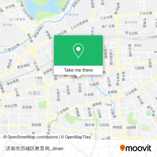 济南市历城区教育局 map