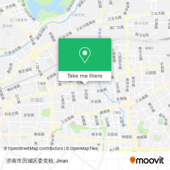 济南市历城区委党校 map