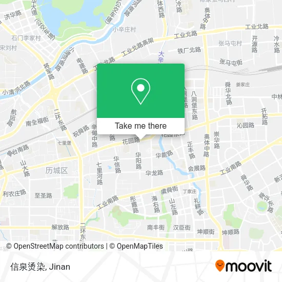 信泉烫染 map