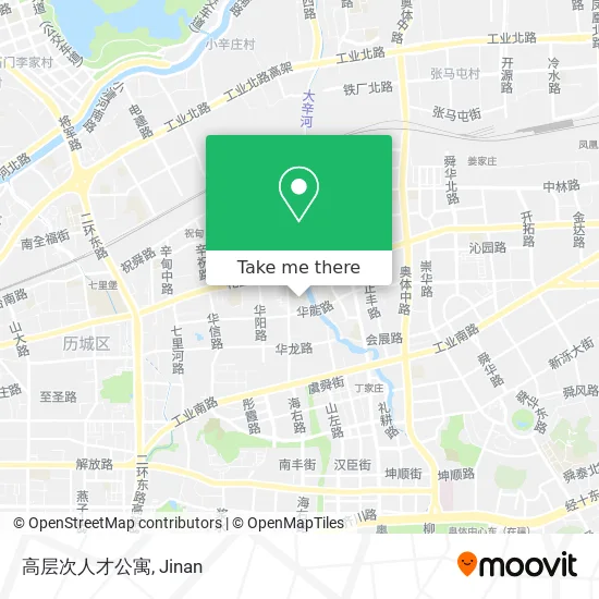 高层次人才公寓 map