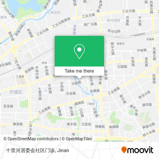 十里河居委会社区门诊 map