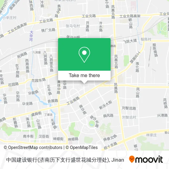 中国建设银行(济南历下支行盛世花城分理处) map