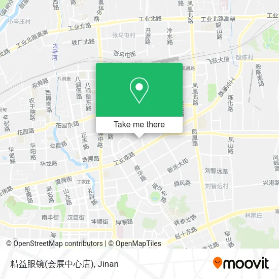 精益眼镜(会展中心店) map