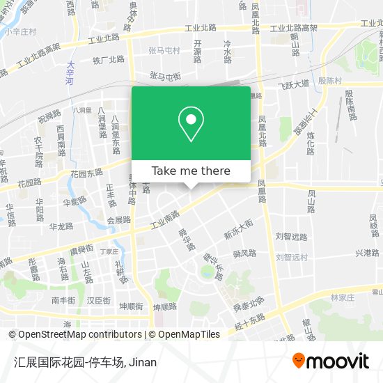 汇展国际花园-停车场 map