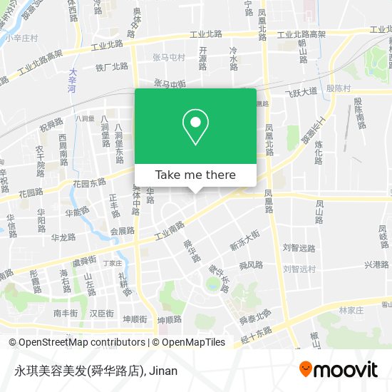 永琪美容美发(舜华路店) map