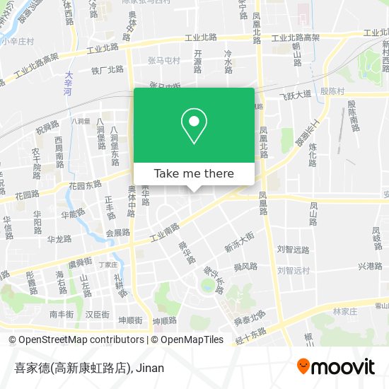 喜家德(高新康虹路店) map