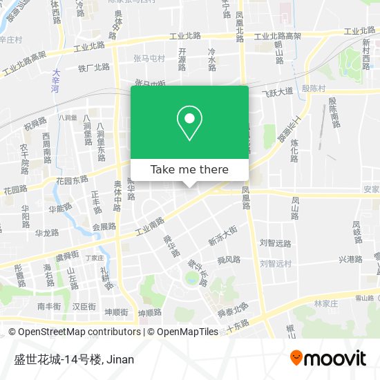 盛世花城-14号楼 map