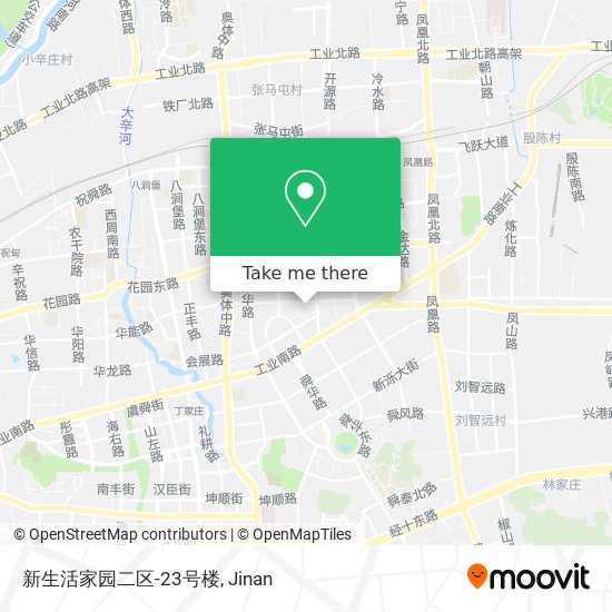 新生活家园二区-23号楼 map