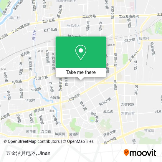 五金洁具电器 map