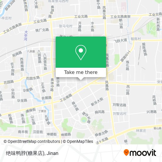 绝味鸭脖(糖果店) map