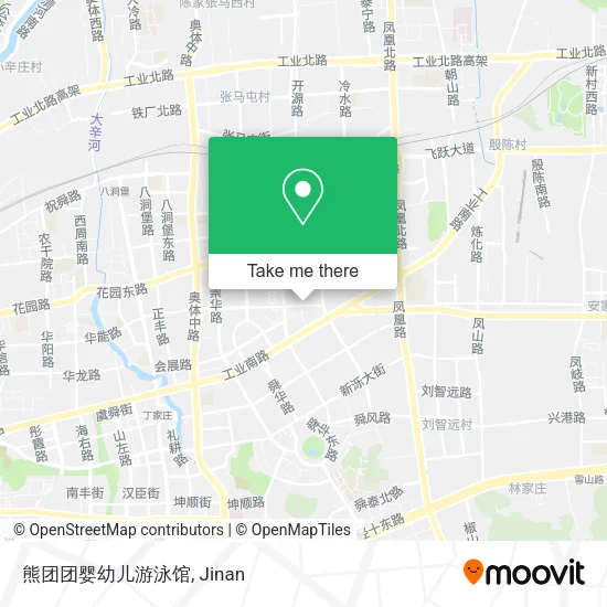 熊团团婴幼儿游泳馆 map