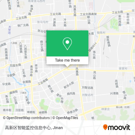 高新区智能监控信息中心 map