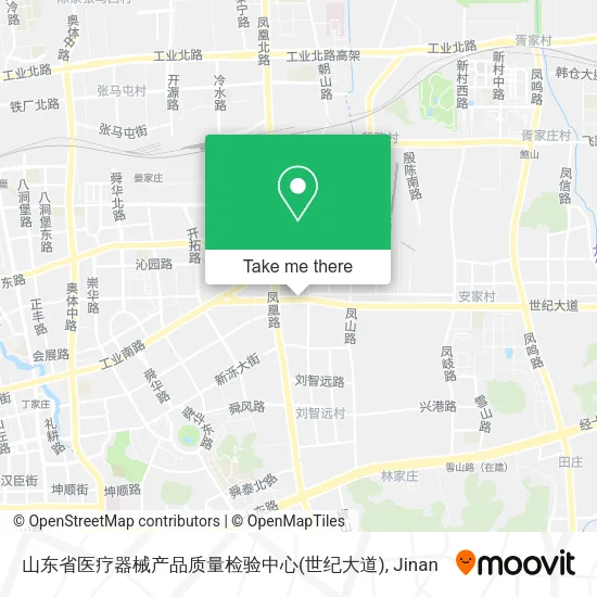 山东省医疗器械产品质量检验中心(世纪大道) map