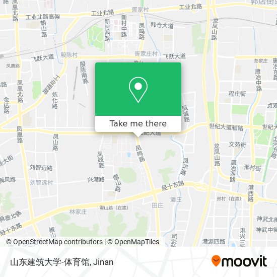 山东建筑大学-体育馆 map