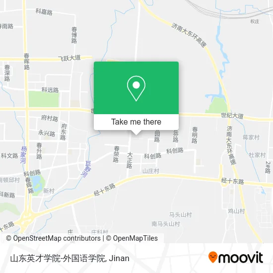 山东英才学院-外国语学院 map