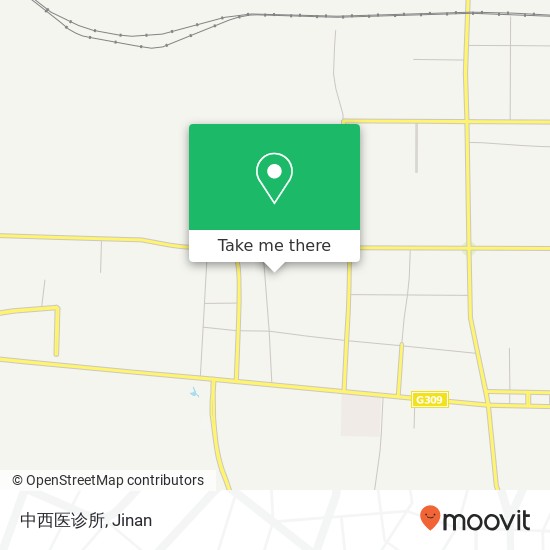 中西医诊所 map