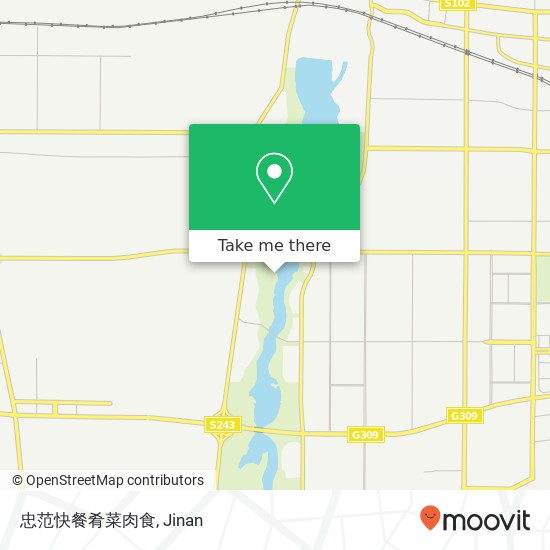 忠范快餐肴菜肉食 map