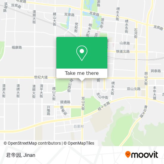 君帝园 map