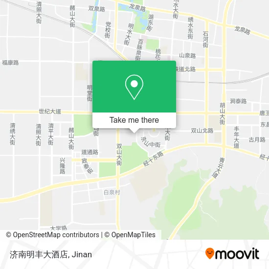 济南明丰大酒店 map