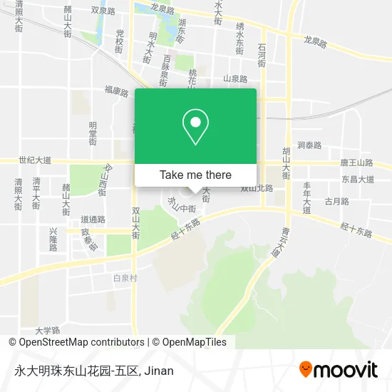 永大明珠东山花园-五区 map