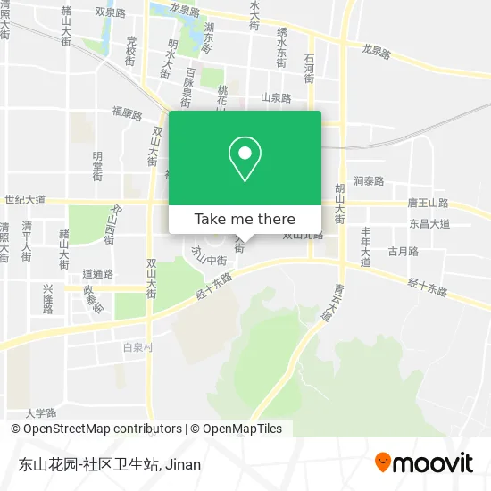 东山花园-社区卫生站 map