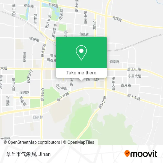 章丘市气象局 map