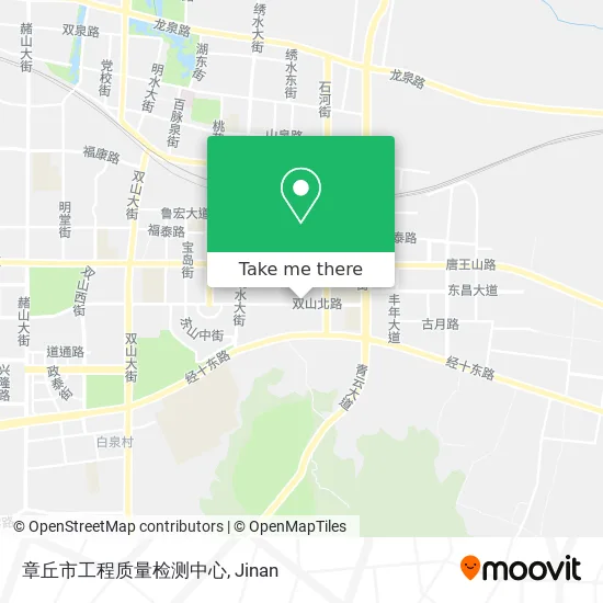 章丘市工程质量检测中心 map