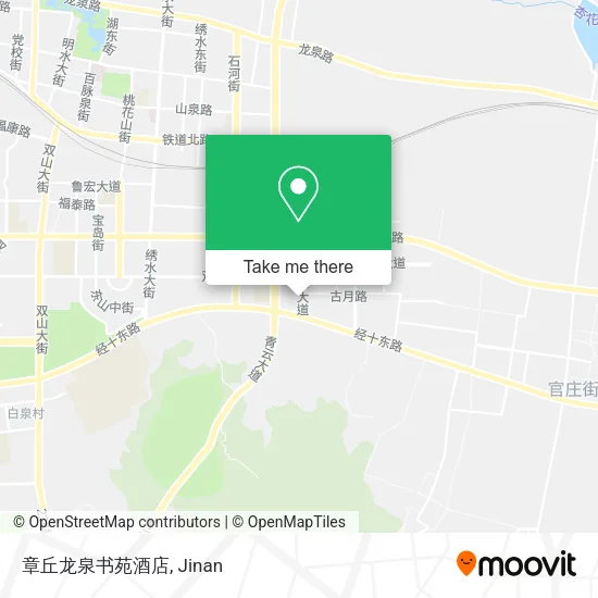 章丘龙泉书苑酒店 map