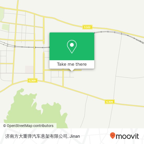 济南方大重弹汽车悬架有限公司 map