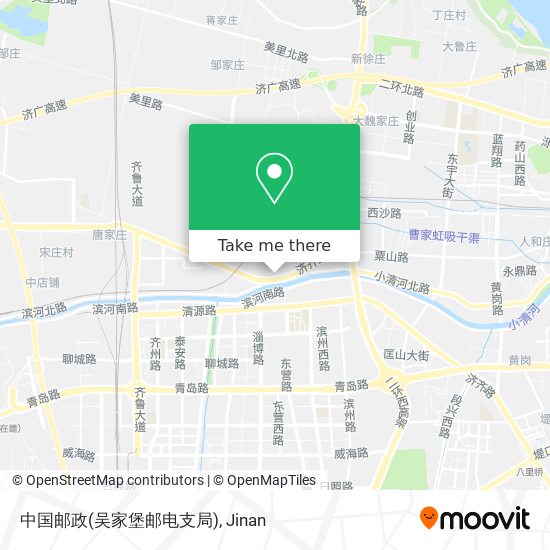 中国邮政(吴家堡邮电支局) map