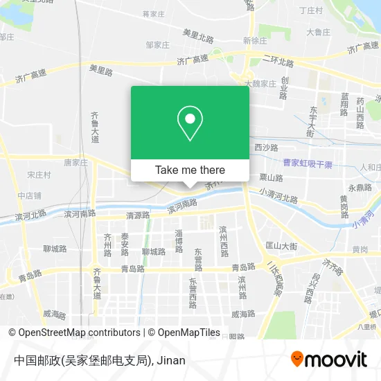 中国邮政(吴家堡邮电支局) map