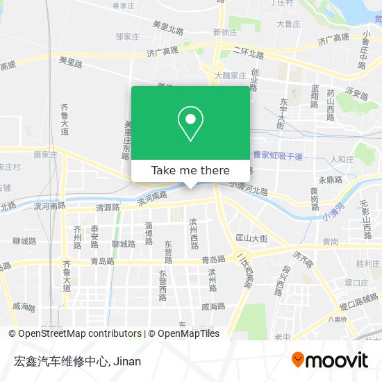 宏鑫汽车维修中心 map