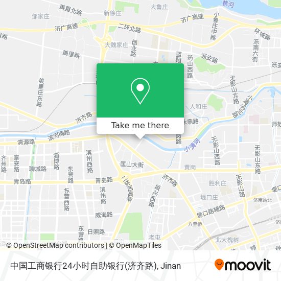 中国工商银行24小时自助银行(济齐路) map
