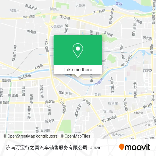 济南万宝行之翼汽车销售服务有限公司 map