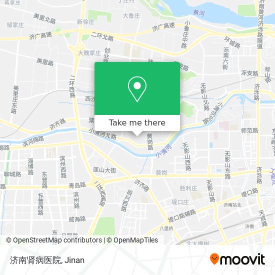 济南肾病医院 map