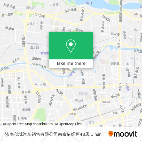 济南创城汽车销售有限公司南京依维柯4S店 map