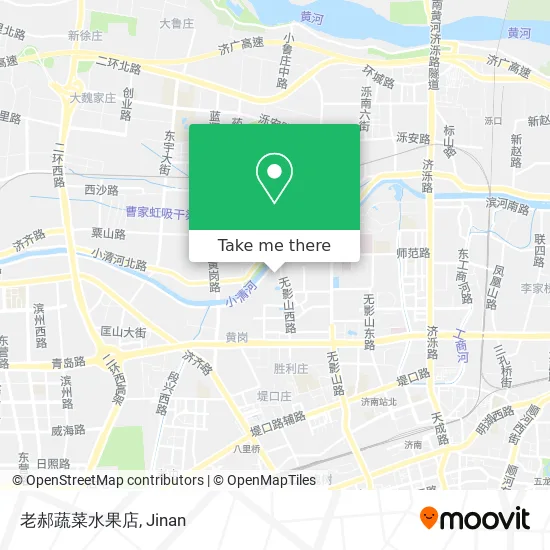 老郝蔬菜水果店 map
