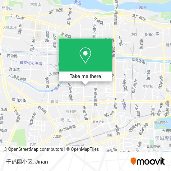 千鹤园小区 map