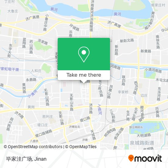毕家洼广场 map