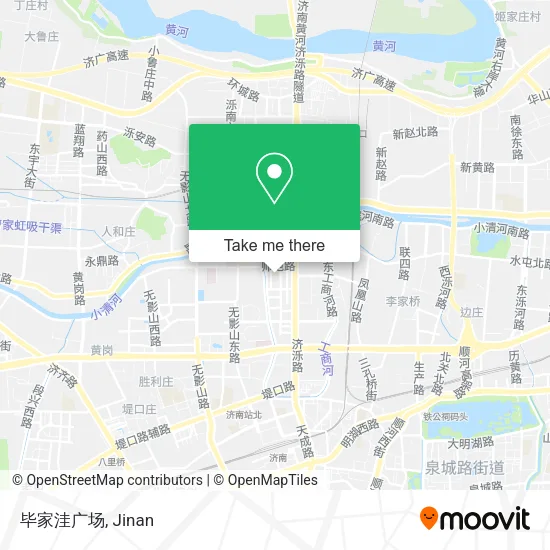 毕家洼广场 map