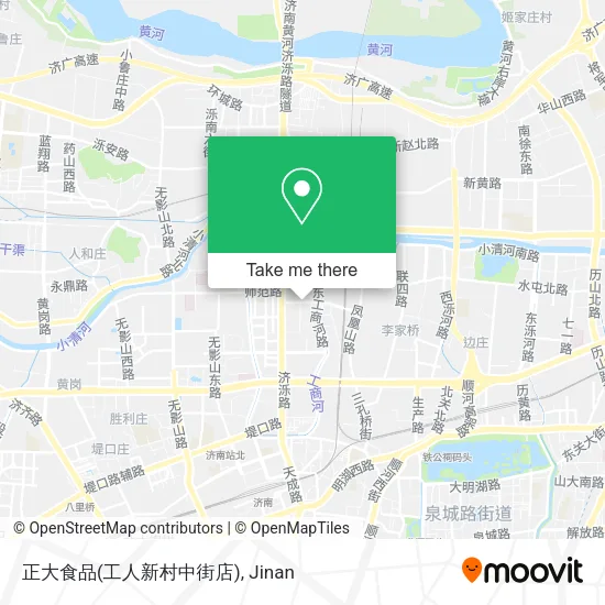 正大食品(工人新村中街店) map