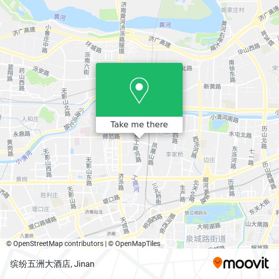 缤纷五洲大酒店 map